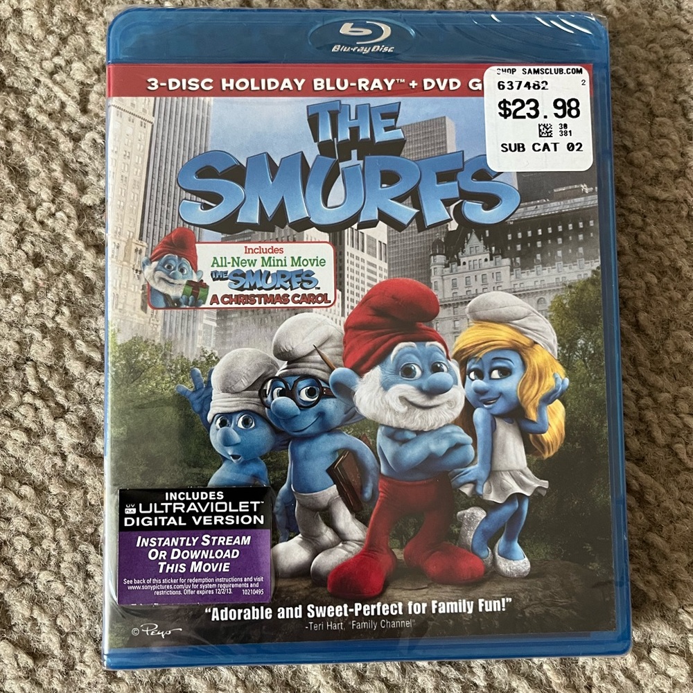 The Smurfs DVD
